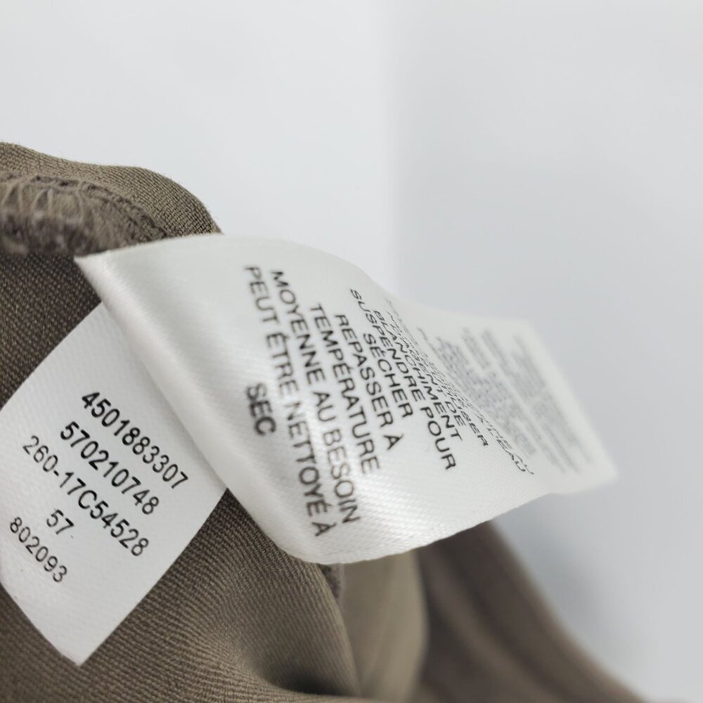 Weekends by Chico's Brown Pull On High Rise Casual Straight Leg Pants 14 - Picture 4 of 8